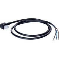 Соединительный кабель сервопривода со штепсельным соединением 1м. (3х0,75 мм)