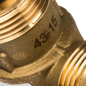 Термостатический смесительный клапан  G 1"М-G 1"1/2F-G 1"M   60°С