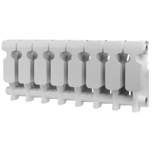 Cекционный алюминиевый радиатор ROMMER Plus 200 8 сек.