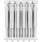 Cекционный алюминиевый радиатор ROMMER Plus 500 12 сек.