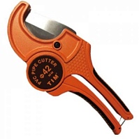 Ножницы для полимерных труб TIM Ø 16-42 мм, оранжевый