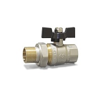 Кран шаровый Varmega Toro В/Н со сгоном 1"