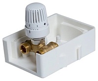 Регулировочный короб Unibox-K c термостатичским клапаном