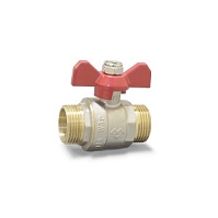 Кран шаровый Varmega Toro Н/Н, бабочка 3/4"